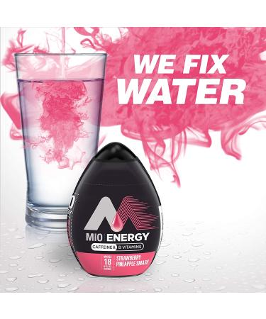 Mio Energy Strawberry Pineapple Smash Liquid Water Enhancer 1.62 fl oz - Pack of 1 - Buy Online on GoSupps.com