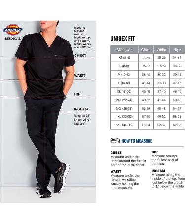 Dickies EDS Professional Lab Coat 37 83404 - White, Medium | Men & Women Scrubs - Buy Online on GoSupps.com