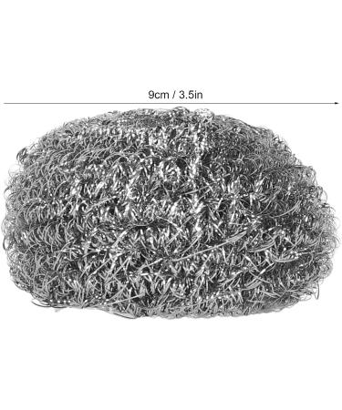 20Pcs Stainless Steel Scourer Scrubber Metal Scouring Pads KitcheCleaning Tool TS183 for Kitchens Bathroom and More Kitchenware - Buy Online on GoSupps.com