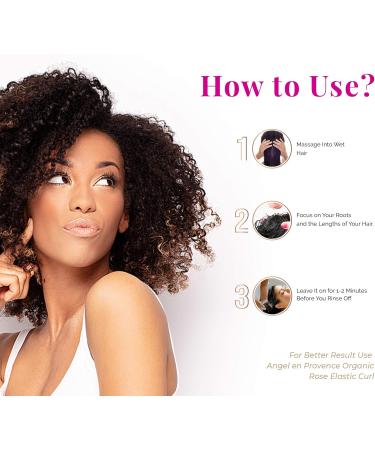 Angel Rose Elastic Curl Shampoo 800ml - Buy Online on GoSupps.com