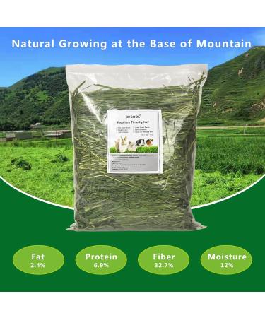 OHCOOL Timothy Hay 1000g - Premium Hay for Rabbits Tortoise Guinea Pig Chinchilla - Dust Free Natural Fresh Hay (500g 2 Packs) Timothy Hay 1000g 1 kg (Pack of 1) - Buy Online on GoSupps.com