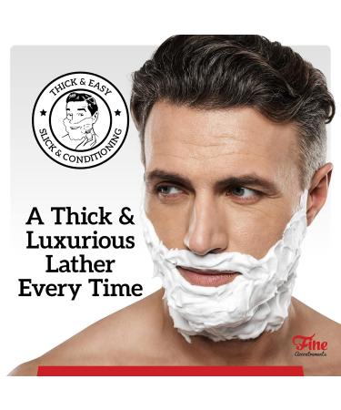 Fine Shaving Brush - Angel Hair Fibers Cruelty-Free 100% Solid Resin Handle Exfoliating Cream Brush for Men - 24mm Knot 56mm Loft (White - Buy Online on GoSupps.com