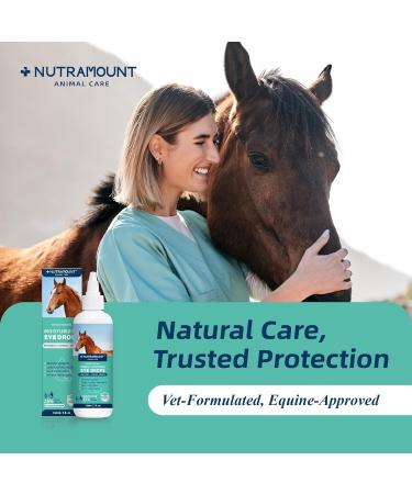 Nutramount Moisturizing Eye Drops for Horses and Ponies 150ML/5 fl. oz Dry Eye Relief Twin Bottle Set - Buy Online on GoSupps.com