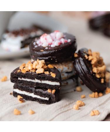 Barnett's Chocolate Cookies & Biscotti Christmas Gift Tower - Gourmet Holiday Food Idea for Men, Women, and Families | Corporate Gift Basket for Thanksgiving, Valentines, Father's and Mother's Day - Buy Online on GoSupps.com