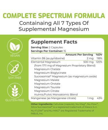 BiOptimizers Magnesium Breakthrough - 30 Capsules | Natural Stress Relief & Sleep Aid - Buy Online on GoSupps.com