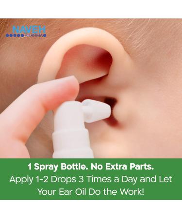 Naveh Pharma Baby Earwax Removal Spray + Otic Guard Ear Infection Spray Bundle - 1 Unit Each - Buy Online on GoSupps.com