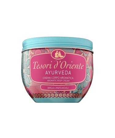 Tesori d Oriente body cream 'Ayurveda' 300 ml aromatic body lotion with amla fruit and patchouli moisture cream for personal hygiene wellness ritual for body and senses