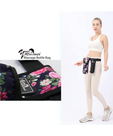 Massage Bottle Bag | Massage Oil Holster for Therapists | YR-1KD-MuDan - Buy Online on GoSupps.com