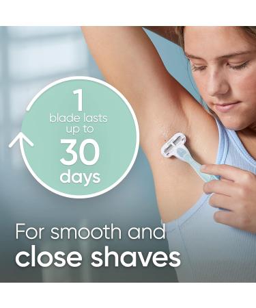 Gillette Venus Smooth Sensitive Women's Razor Blades - 4 Refills | Gentle and Effective Shaving - Buy Online on GoSupps.com