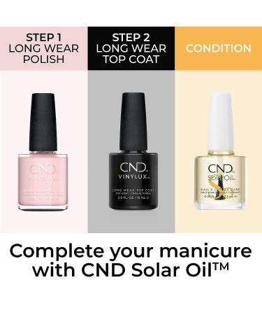 CND Vinylux Longwear Nail Polish in Cherry Apple 0.5 Fl Oz - Gel-like Shine, Chip Resistant Color - Buy Online on GoSupps.com