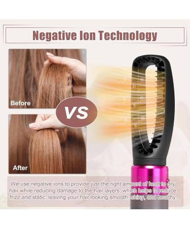 VOCOSTE 5 in 1 Hot Air Brush - Hair Dryer Curler & Straightener Comb Set with Heat Protective Glove - International Shipping Available - Buy Online on GoSupps.com