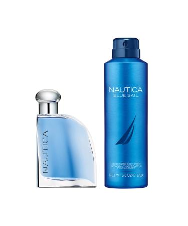 Nautica Blue Sail Eau De Toilette & Deodorant Body Spray Eau De Toilette + Deodorant Spray