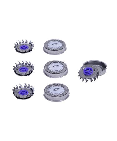 Shaver Heads Replacement Blades for Philips HQ4+ HQ55 HQ40 HQ851 HQ912 HQ46 Razor Electronic Foil & Cutter (Pack of 3)