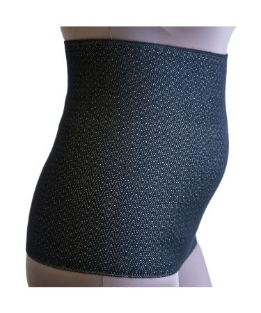 BodyPerfect kidney warmer men and women heat belt back warmer men's kidney belt kidney protection thermo belt fivil warmer made of wool (black XS) black XS