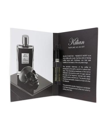 Kilian - Black Phantom Memento Mori Eau de Parfum sample 1.5 ml Warm & Spicy Warm & Sweet Gourmands 0.05 Fl Oz (Pack of 1) - Buy Online on GoSupps.com