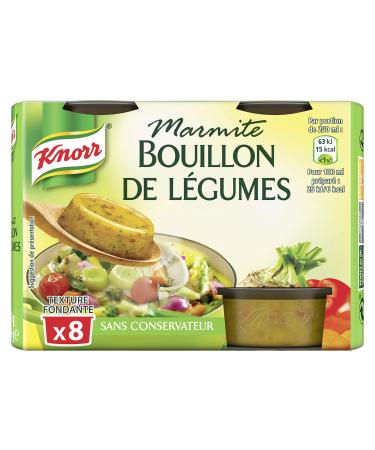 Knorr Marmite Vegetable Stock ideal for stir-fries and soups rich in taste no colouring no preservatives 8 tbsp