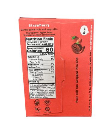 Yoyos Fruit Rolls - Mango, Raspberry, Strawberry - 24 Count - Buy Online on GoSupps.com