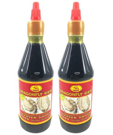 Dragonfly Premium Oyster Sauce 19 Oz (Pack of 2)