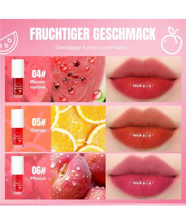 EONFAVE Lipstick waterproof long lasting matte quick drying tinted lip gloss lightweight and soft highly pigmented fruit flavor lip stain for lips and cheeks - Buy Online on GoSupps.com