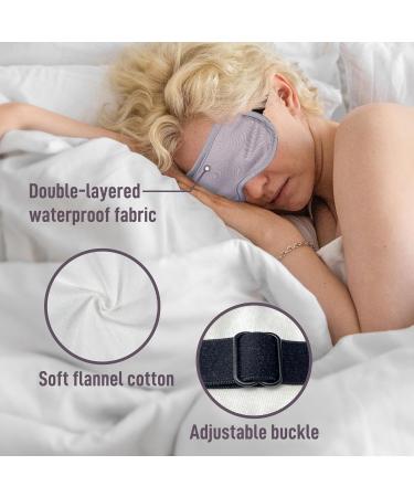 Organic Castor Oil Pack for Eyes Reusable Wrap Kit for Sparse Eyelashes Eyebrows Wrinkles & Dark Circles | International Shipping - Buy Online on GoSupps.com