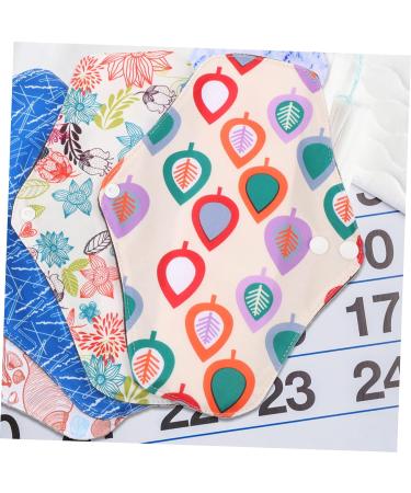 Washable Menstrual Pads 4pcs Set | Reusable Absorbent Bamboo Charcoal Fiber Liners for Women | Comfortable & Eco-Friendly Cotton Pads - Buy Online on GoSupps.com