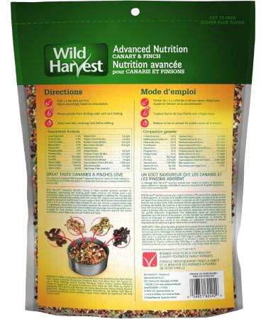 Wild Harvest Advanced Nutrition Diet Canary/Finch 2lb - Buy Online on GoSupps.com