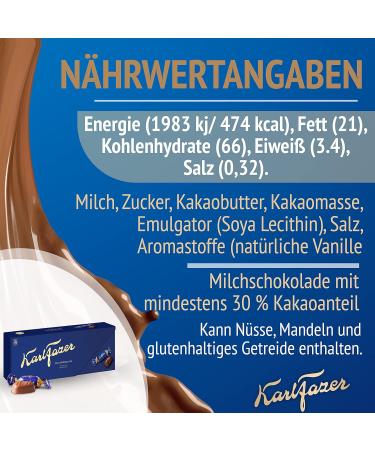 Fazer Karl Fazer Milk Chocolate 1 Box of 270g - Buy Online on GoSupps.com