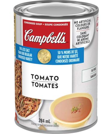 Campbell's Reduced Sodium Tomato Soup 284 mL 284 ml (Pack of 1) - Buy Online on GoSupps.com