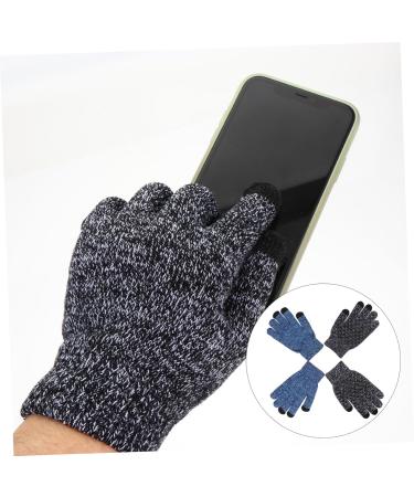 Buy Abaodam 6 Pairs Winter Riding Gloves | Touchscreen Cycling & Motorcycle Gloves for Men - Perfect for Christmas & Outdoor Activities - Buy Online on GoSupps.com