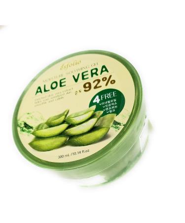Esfolio Aloe Vera Moisture Soothing Gel - 92% Pure Aloe Extract - Buy Online on GoSupps.com
