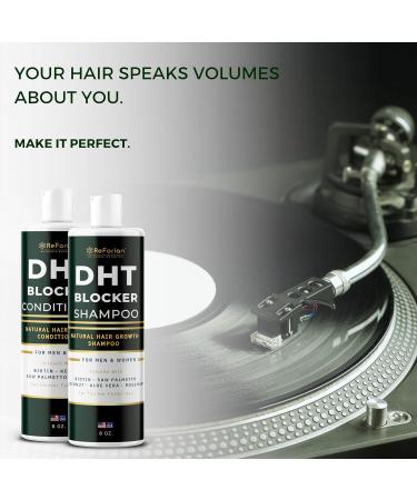 DHT Blocker Shampoo & Conditioner for Hair Growth - Natural Biotin Formula for Men & Women - Boost Hair Growth & Prevent Hair Loss - Buy Online on GoSupps.com