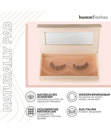 Bamm! Lashes - Premium Reusable Artificial Eyelashes & Extensions for a Naturally Fab Look | International Shipping Available - Buy Online on GoSupps.com