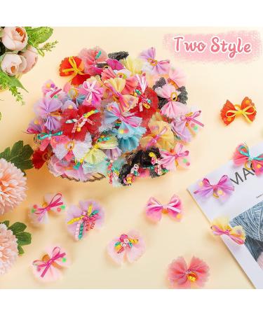 Chumia 100 Pcs Dog Hair Bows for Small Dogs - Cute Hair Accessories for Puppy Grooming - Pet Bowknot for Girl Cat Poodle Shih Tzu - Large & Small Dogs - Buy Online on GoSupps.com