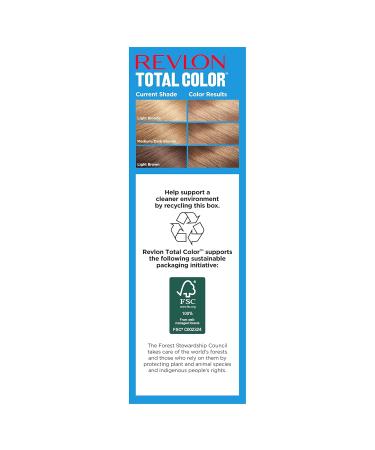 Revlon Total Color Permanent Hair Dye - Clean Vegan 100% Gray Coverage 80 Medium Natural Blonde 3.5 oz - Shop Internationally - Buy Online on GoSupps.com