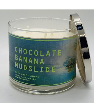 Shop Bath & Body Works 3-Wick Candle | White Barn Chocolate Banana Mudslide - 14.5 oz | Early Summer Scents - International Shipping Available - Buy Online on GoSupps.com