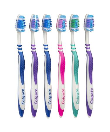 Colgate Zig Zag Soft Toothbrush 6-Pack - Gentle Cleaning for a Brighter Smile - Buy Online on GoSupps.com