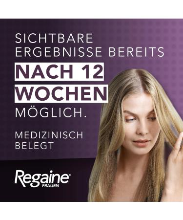 Regaine Women Solution 20 mg/ml Minoxidil for Hereditary Hair Loss | Stimulates New Hair Growth | 60ml (1 Pack) - Buy Online on GoSupps.com