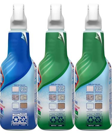 Clorox Clean-Up Cleaner + Bleach Value Pack 3 Disinfectant Sprays | Kitchen & Bathroom Cleaning | Rain Clean & Original Scent - 32 Ounces (Pack of 3) - Buy Online on GoSupps.com