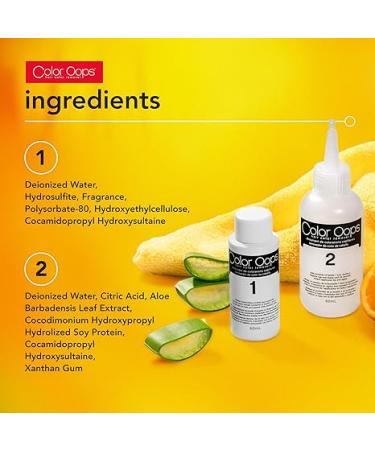 Color Oops Extra Conditioning Hair Color Remover, 2 Pack, Hair Dye Remover Processes in 20 Minutes, Safely Removes Permanent & Semi-Permanent Hair Color, Ammonia & Bleach Free - Buy Online on GoSupps.com