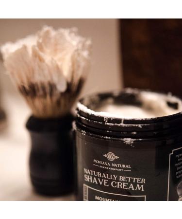 Buy MNSC Rosemary Mint Shave Cream - Hypoallergenic All-Natural Formula for Smooth Shaves & Irritation-Free Skin - Handcrafted in USA - Buy Online on GoSupps.com