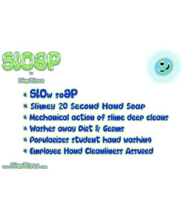 Buy 3pk SLOAP 8oz Slimey 20 Second Hand Soap - Cruelty Free Engineered Hygiene for Kids - International Shipping Available - Buy Online on GoSupps.com