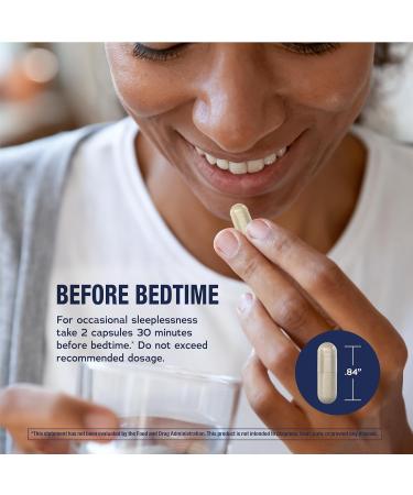 Natural Vitality Calm Sleep Melatonin and Ashwaganda KSM-66 Capsules | 100% Drug Free | 60 Count - Buy Online on GoSupps.com