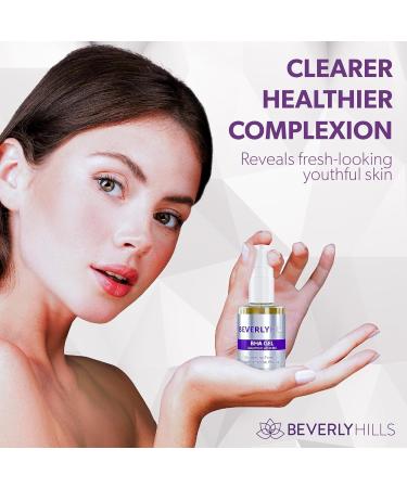 Beverly Hills BHA Gel 2% Salicylic Acid | Best Facial Exfoliator & Acne Treatment | Hydrating BHA Exfoliant for Blackheads & Pore Cleaning - 30mL (60 Days Supply - Buy Online on GoSupps.com
