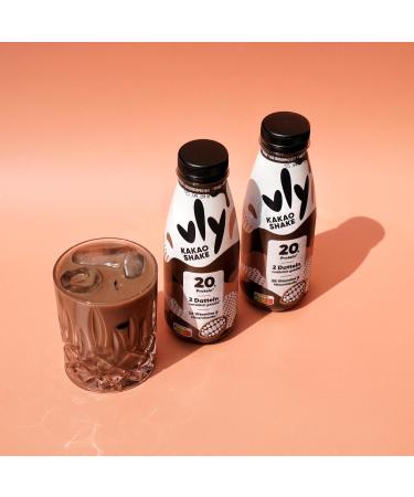 Vly Kocao 400ml - Vegan Cocoa Drink with 20g Protein | Sugar-Free Low-Calorie Chocolate Alternative | Protein-Rich Pea Protein Drink (16 Pack) - Buy Online on GoSupps.com