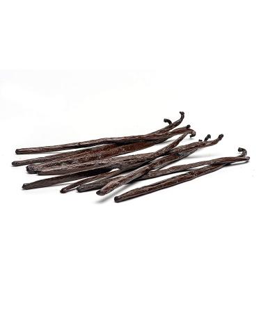 Slofoodgroup Premium Grade A Gourmet Madagascar Bourbon Vanilla Beans - 10 Count - Ideal for Cooking, Baking, and Vanilla Extract - Pack of 1 - Buy Online on GoSupps.com