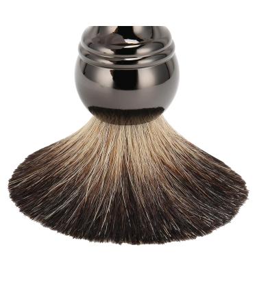 Ankroyu Men's Shaving Brush - Portable Stainless Steel Handle Beard & Facial Cleaning Tool - Perfect for Travel & Salon Use - Buy Online on GoSupps.com