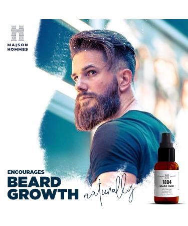 Beard Wash with Organic Jojoba & Rosemary Oil | Softens & Conditions for Grooming | Best Beard Care Product for Growth & Moisture - Buy Online on GoSupps.com