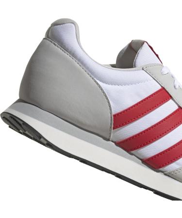 Buy adidas Men's Run 60s 3.0 Shoes - Low (Non Football) | EU Size 45 1/3 | Ftwr White/Better Scarlet/Grey One - International Shipping Available - Buy Online on GoSupps.com