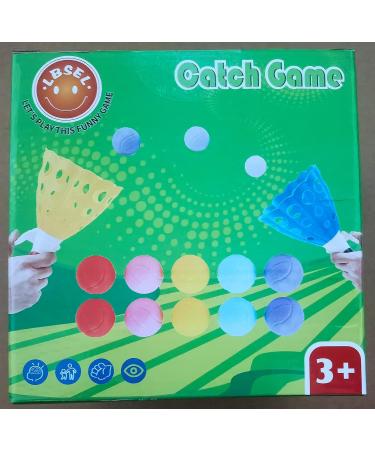 Buy Lbsel Kinder Indoor & Outdoor Sports Game - Fun Party Toy for Ages 5-12 - Includes 2 Baskets & 10 Balls - Blue & Yellow - Buy Online on GoSupps.com