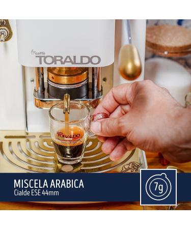 CAFF TORALDO - ESE SYSTEM COFFEE PODS- RECYCLABLE PODS MISCELA Arabica - Box 150 PODS ESE44 7g - Buy Online on GoSupps.com